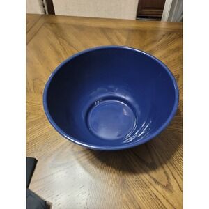 CGS International Cobalt Blue Enamelware large Mixing Bowl 10 Inch Round